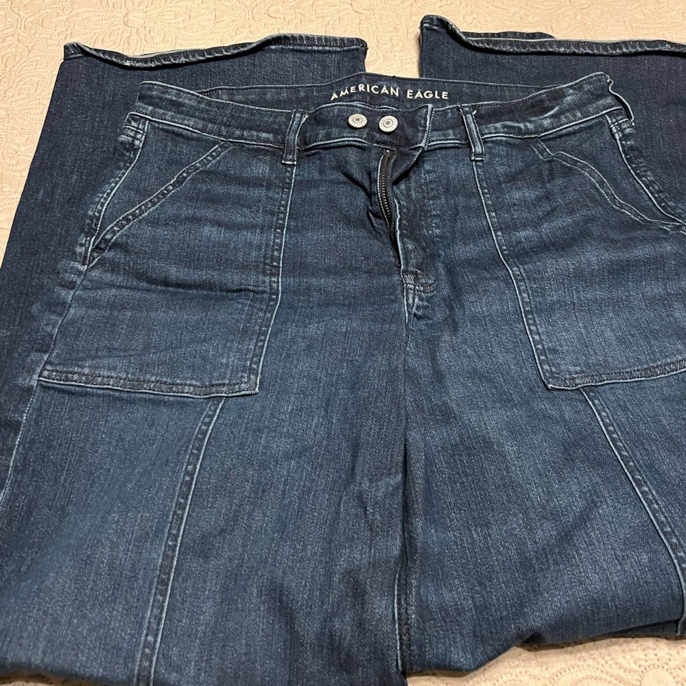 AE Wide Leg Jeans